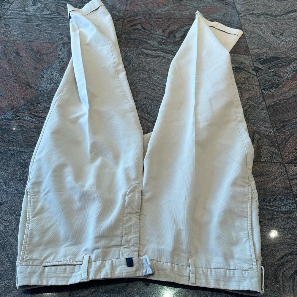 Cream incotex pants